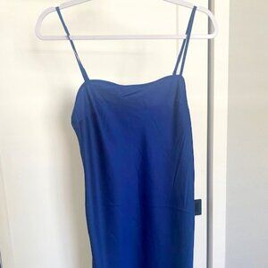 Navy blue asymmetrical dress - Forever 21 - New with tags